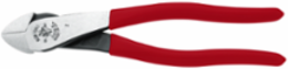 8 Inch High-Leverage Diagonal Cutting Pliers with Angled Head and Semi-Flush Knives