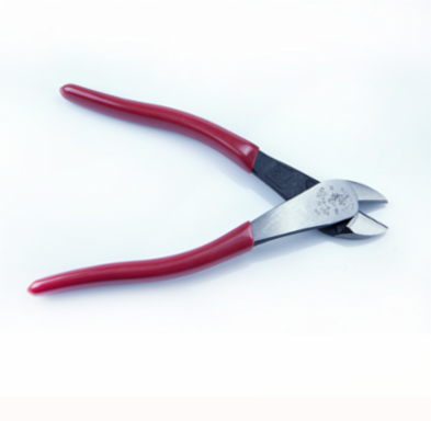 High-Leverage Diagonal Cutting Pliers 8 Inch Angled Head Short Jaw