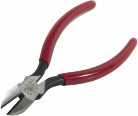 Heavy-Duty Diagonal Cutting Pliers 6 Inch, Tapered Nose, Steel Construction