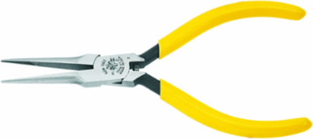 Needle-Nose Pliers 5 Inch, Forged Steel, 0.1300 lbs, Yellow Plastic-Dipped Handles