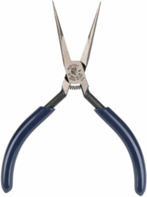 Slim Needle Nose Pliers 5 Inch, 1/16 Inch Point Diameter, Forged Steel
