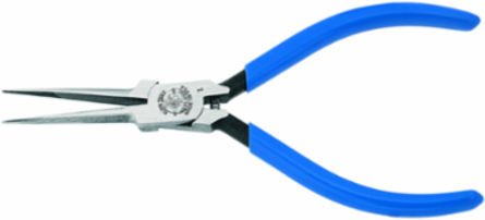 Long Needle Nose Pliers 5 Inch with Finely Knurled Jaws and Slim Hinge