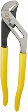 10 Inch Pump Pliers with 1-3/4 Inch Jaw Capacity and Plastic-Dipped Handles