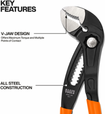 Quick-Adjust Klaw™ Pump Pliers, 12-Inch