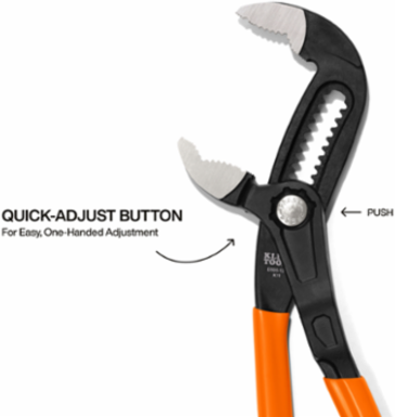 Quick-Adjust Klaw™ Pump Pliers, 12-Inch