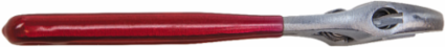 4 Inch Adjustable Wrench, Forged Alloy Steel, Plastic-Dipped Handles, Jaw Capacity 0.5"