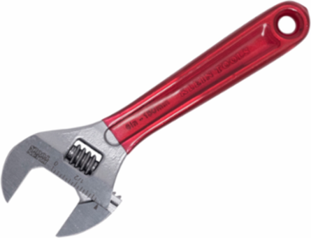 Extra Capacity Adjustable Wrench 6-1/2 Inch, Jaw Capacity 0.94 Inch, Steel