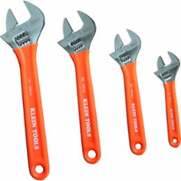 Extra-Capacity Adjustable Wrenches, 4-Piece