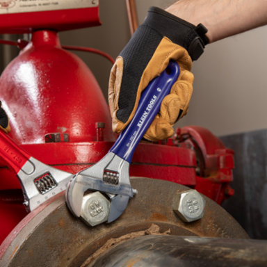 Extra-Wide Jaw Adjustable Wrench 8 Inch, 1-1/2 Inch Jaw Capacity