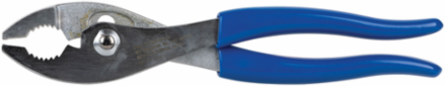 8 Inch Slip-Joint Pliers with Two Jaw Positions and Serrated Grips