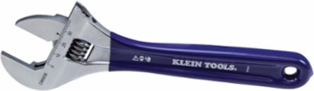 Slim-Jaw Adjustable Wrench 8 Inch, 1-1/2 Inch Jaw Capacity, Extra Slim Design