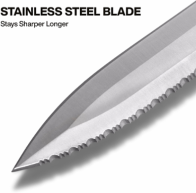 Double-Edged Duct Knife, 5-1/2-Inch