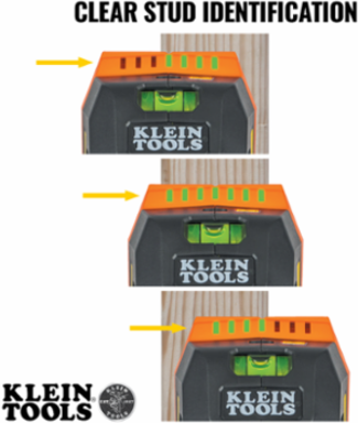 Electronic Stud Finder with Cross-Line Lasers
