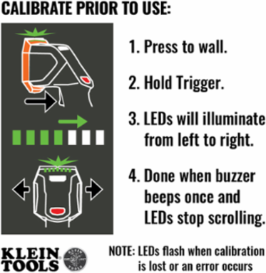 Electronic Stud Finder with Cross-Line Lasers
