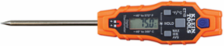Magnetic Digital Pocket Thermometer, 3 Inch Probe, -40 to 572°F Range