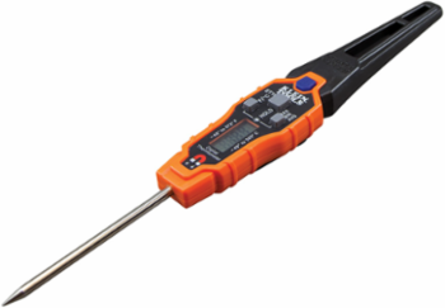 Magnetic Digital Pocket Thermometer, 3 Inch Probe, -40 to 572°F Range