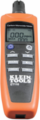 Portable Carbon Monoxide Detector, Backlit LCD, 0.318 lbs, Includes Pouch & 4 AAA Batteries