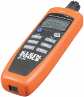 Portable Carbon Monoxide Detector, Backlit LCD, 0.318 lbs, Includes Pouch & 4 AAA Batteries