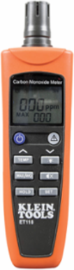 Portable Carbon Monoxide Detector, Backlit LCD, 0.318 lbs, Includes Pouch & 4 AAA Batteries