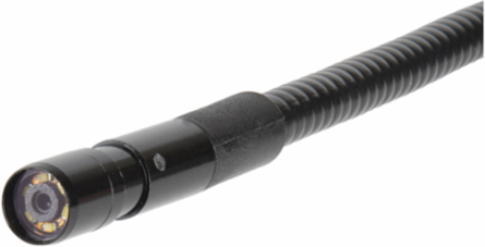 Android Borescope with 9 mm Camera, 10-Foot Armored Gooseneck Cable, IP67