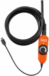Android Borescope with 9 mm Camera, 10-Foot Armored Gooseneck Cable, IP67