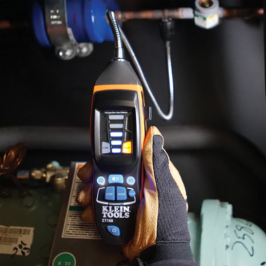 Refrigerant Gas Leak Detector, 18 Inch Gooseneck, 100 to 3000 ppm Sensitivity