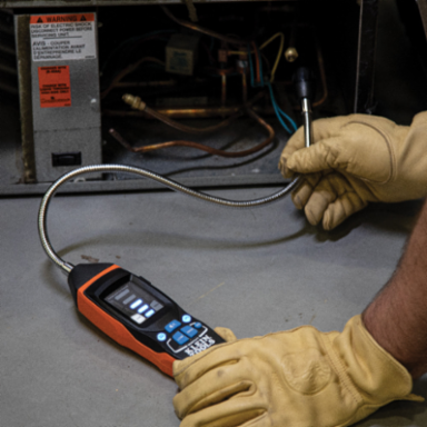 Refrigerant Gas Leak Detector, 18 Inch Gooseneck, 100 to 3000 ppm Sensitivity