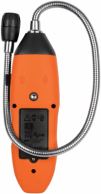 Refrigerant Gas Leak Detector, 18 Inch Gooseneck, 100 to 3000 ppm Sensitivity