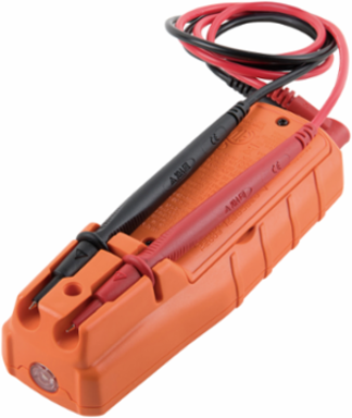 Digital Voltage & Continuity Tester, 2 to 600V AC/DC, IP53, 9.8 ft Drop Protection