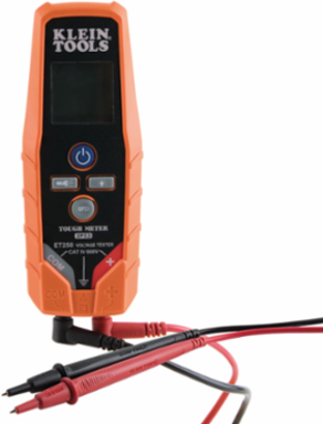 Digital Voltage & Continuity Tester, 2 to 600V AC/DC, IP53, 9.8 ft Drop Protection