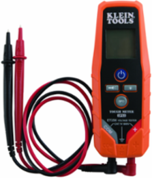 Digital Voltage & Continuity Tester, 2 to 600V AC/DC, IP53, 9.8 ft Drop Protection