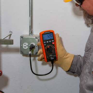 Digital Multimeter & GFCI Receptacle Tester 600V AC/DC, 0.565 lbs, 6.41 Inch Length