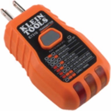 Replacement Transmitter with Integrated GFCI Tester, 4 Inch Height