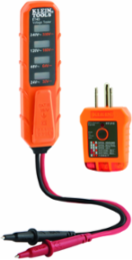AC/DC Voltage & GFCI Receptacle Test Kit, 4.63 Inch Width, IP44 Ingress Protection