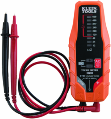 Electronic Voltage Tester CAT IV 600V AC/DC 12-600V with LED Display