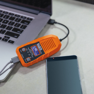 USB Digital Meter & Tester, 3-20V DC, 0.05-3A, LCD Display, 2m Drop Protection