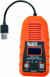 USB Digital Meter & Tester, 3-20V DC, 0.05-3A, LCD Display, 2m Drop Protection