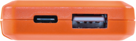 USB Digital Meter for USB-A and USB-C, 3-20V DC, 999Wh Max Energy, 2 m Drop Protection