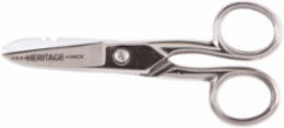 Electrician Scissors, 5.25 Inch Overall Length, Serrated Blade, Carbon Steel