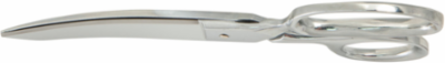 Straight Trimmer Scissors, 8-1/4 Inch Overall Length, Curved Blades, Carbon Steel