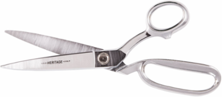 Bent Trimmer Scissors 11-1/4 Inch Overall Length, Carbon Steel