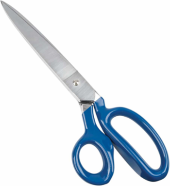 Bent Trimmer 12-1/2 Inch, Carbon Steel, Coated Handles, Right Handed