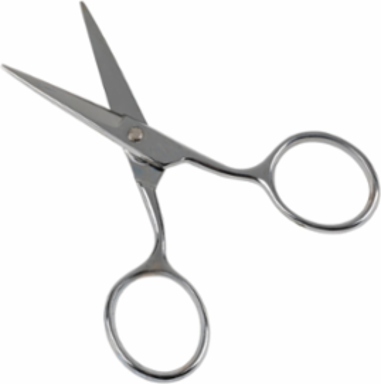 4-1/2 Inch Embroidery Scissor with Extra Sharp Blades and Large Rings