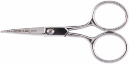 4-1/2 Inch Embroidery Scissor with Extra Sharp Blades and Large Rings