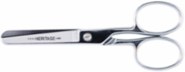 Safety Scissors 6 Inch Carbon Steel Blunt Tip with Extra Large Rings