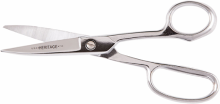 Heavy Duty Utility Shear 8-5/8 Inch Precision Ground Blades, Carbon Steel