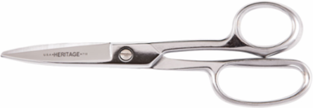 Heavy Duty Utility Shear 8-5/8 Inch Precision Ground Blades, Carbon Steel