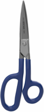 9 Inch Carpet Shear with Offset Handles, Chrome Plated Carbon Steel