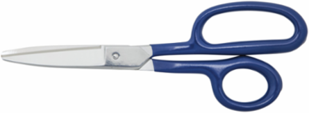 Heavy-Duty Carpet Shear, 9 Inch, Chrome Plated Carbon Steel