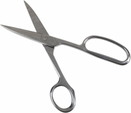 Stainless Steel Straight Trimmer, 9 Inch, Ergonomic Design, 0.48 lbs